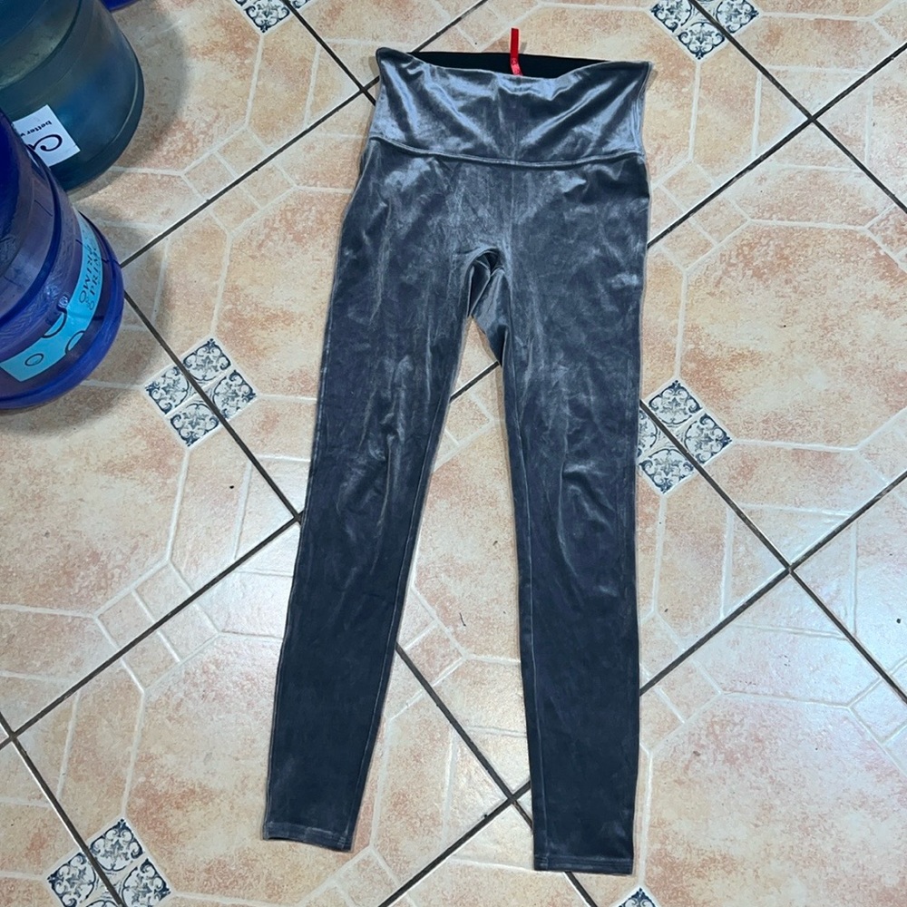 SPANX velvet leggings tights pants bottoms yoga